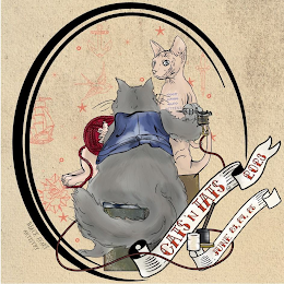 CATS 'N TATS JUNE 23, 24, 25 BLACK HEART ARTISTRY logo