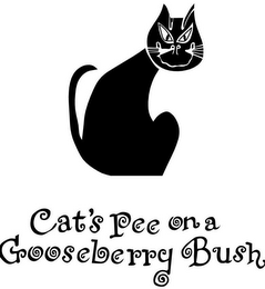 CATS PEE ON A GOOSEBERRY BUSH logo