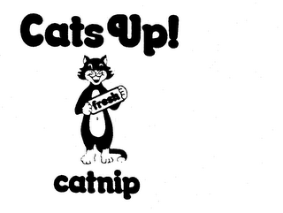 CATS UP! FRESH CATNIP logo