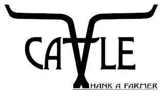 CATTLE, THANK A FARMER logo