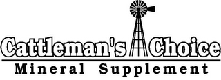 CATTLEMAN'S CHOICE MINERAL SUPPLEMENT logo
