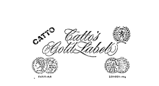 CATTO CATTO'S GOLD LABEL PARIS LONDON logo