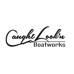 CAUGHT LOOK'N BOATWORKS logo