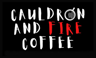 CAULDRON AND FIRE COFFEE logo