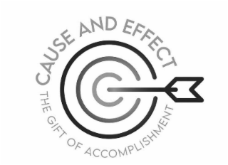 CAUSE AND EFFECT THE GIFT OF ACCOMPLISHMENT logo