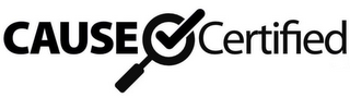 CAUSE CERTIFIED logo