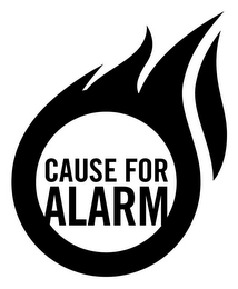 CAUSE FOR ALARM logo