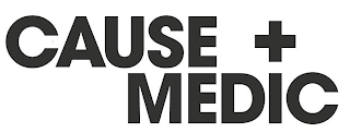 CAUSE + MEDIC logo