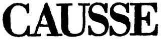 CAUSSE logo