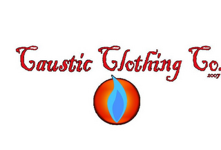 CAUSTIC CLOTHING CO. 2007 logo