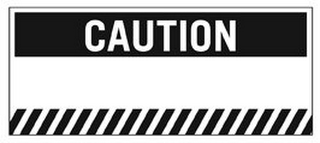 CAUTION logo