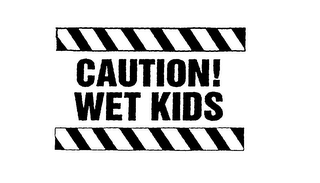 CAUTION! WET KIDS logo
