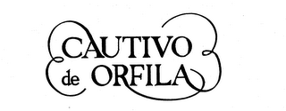 CAUTIVO DE ORFILA logo