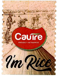 CAUTRE PROUDLY VIETNAMESE I'M RICE logo