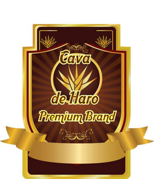 CAVA DE HARO PREMIUM BRAND logo
