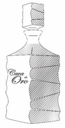 CAVA DE ORO logo