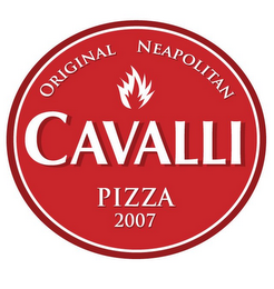 CAVALLI PIZZA 2007 ORIGINAL NEAPOLITAN logo