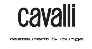 CAVALLI RESTAURANT & LOUNGE logo