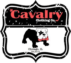 CAVALRY CLOTHING CO. CHICAGO, IL EST, 2015 logo