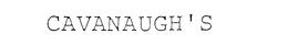 CAVANAUGH'S logo