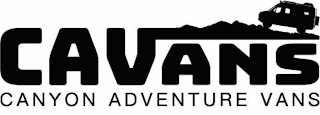 CAVANS CANYON ADVENTURE VANS logo
