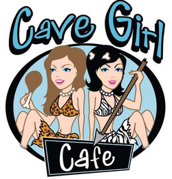 CAVE GIRL CAFE logo