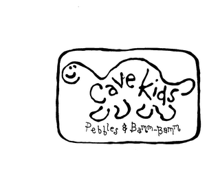 CAVE KIDS PEBBLES & BAMM-BAMM logo
