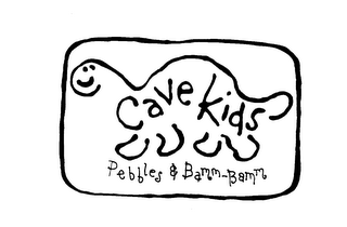 CAVE KIDS PEBBLES & BAMM-BAMM logo