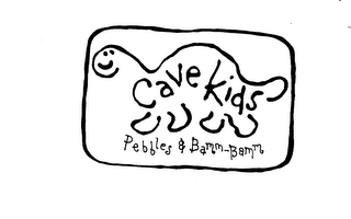 CAVE KIDS PEBBLES & BAMM-BAMM logo