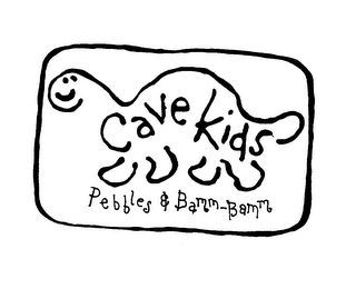 CAVE KIDS PEBBLES & BAMM-BAMM logo