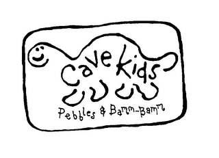 CAVE KIDS PEBBLES & BAMM-BAMM logo