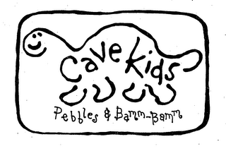 CAVE KIDS PEBBLES & BAMM-BAMM logo