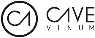 CAVE VINUM logo