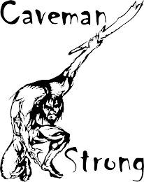 CAVEMAN STRONG logo