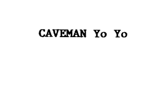CAVEMAN YO YO logo