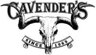 CAVENDER'S SINCE 1965 logo