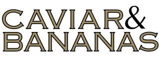 CAVIAR & BANANAS logo
