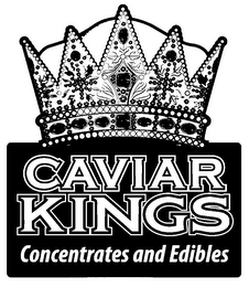 CAVIAR KINGS CONCENTRATES AND EDIBLES logo