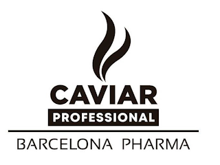 CAVIAR PROFESSIONAL BARCELONA PHARMA logo