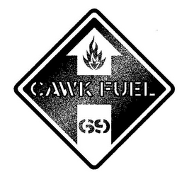CAWK FUEL logo