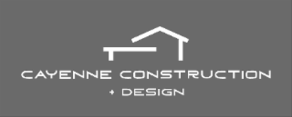 CAYENNE CONSTRUCTION + DESIGN logo