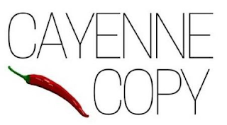 CAYENNE COPY logo