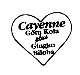 CAYENNE GOTU KOLA PLUS GINGKO BILOBA logo