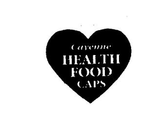 CAYENNE HEALTH FOOD CAPS logo