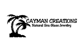 CAYMAN CREATIONS NATURAL SEA GLASS JEWELRY logo