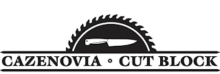 CAZENOVIA CUT BLOCK logo