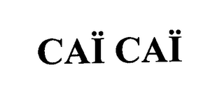 CAÏ CAÏ logo