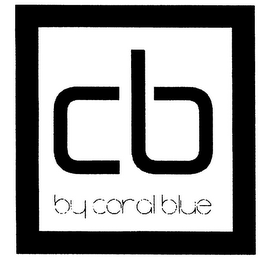 CB BY CORAL BLUE logo