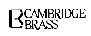 CB CAMBRIDGE BRASS logo