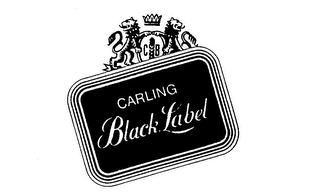 CB CARLING BLACK LABEL logo
